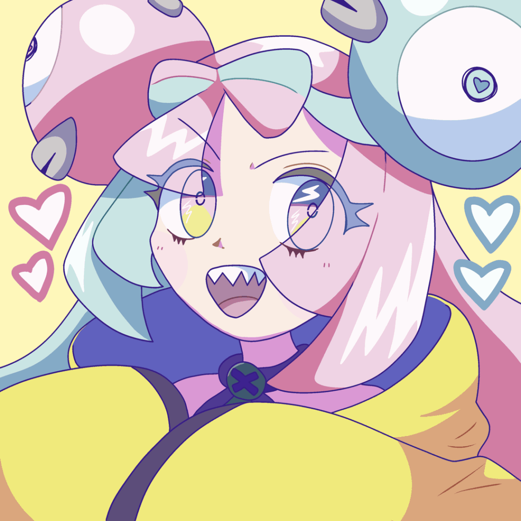 Remade my Iono fanart from 2024!