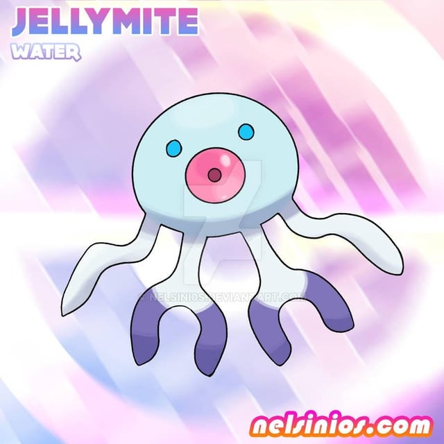 A water type convergent Magnemite evolution line - Jellymite, Jellyton & Jellyzone!