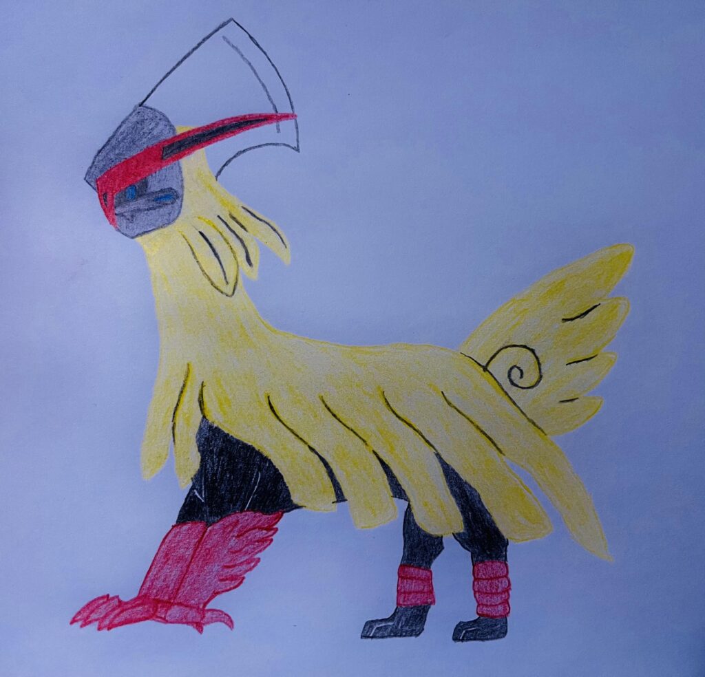[OC]Silvally-Victini fusion. I call it Siltini or Victory Silvally