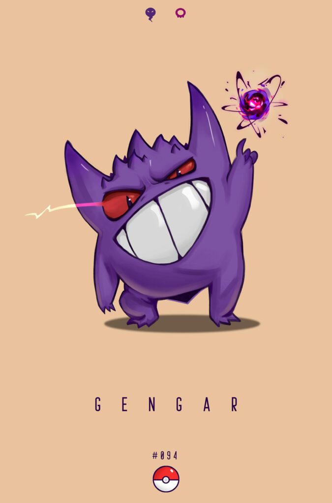 Gengar Fanart [OC]