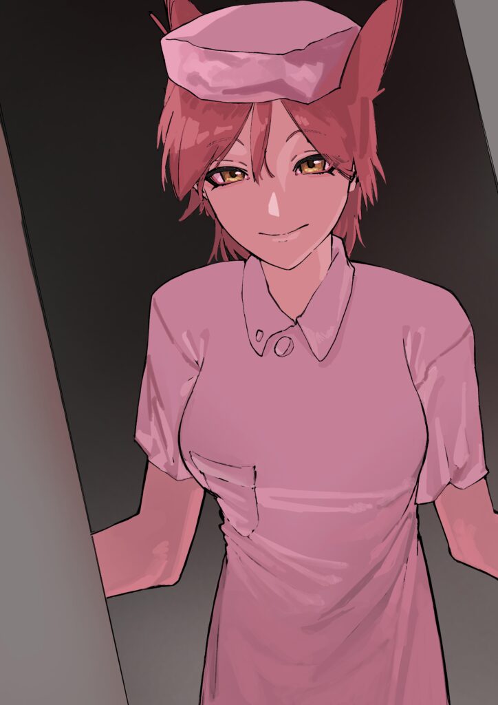 Pokespe nurse Latias human form (by Quan Wibu on Facebook, my commission) (OC)