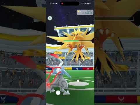Zapdos Solo, AE: 🗡️, Snow, Charge Beam/Zap Cannon