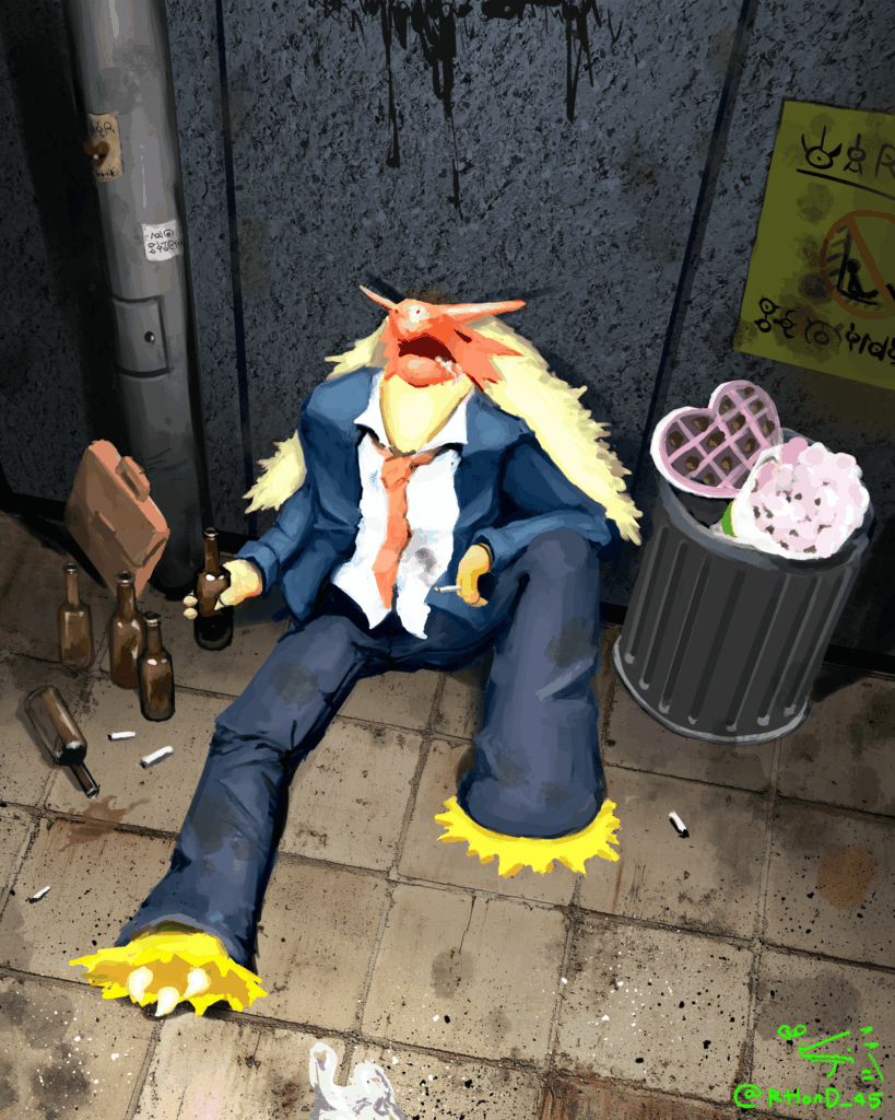 [OC] happy valentines or whatever.