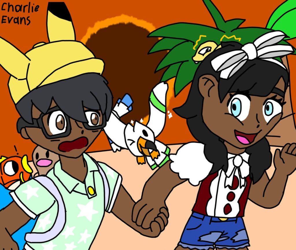 my pokemon ultra sun and ultra moon characters