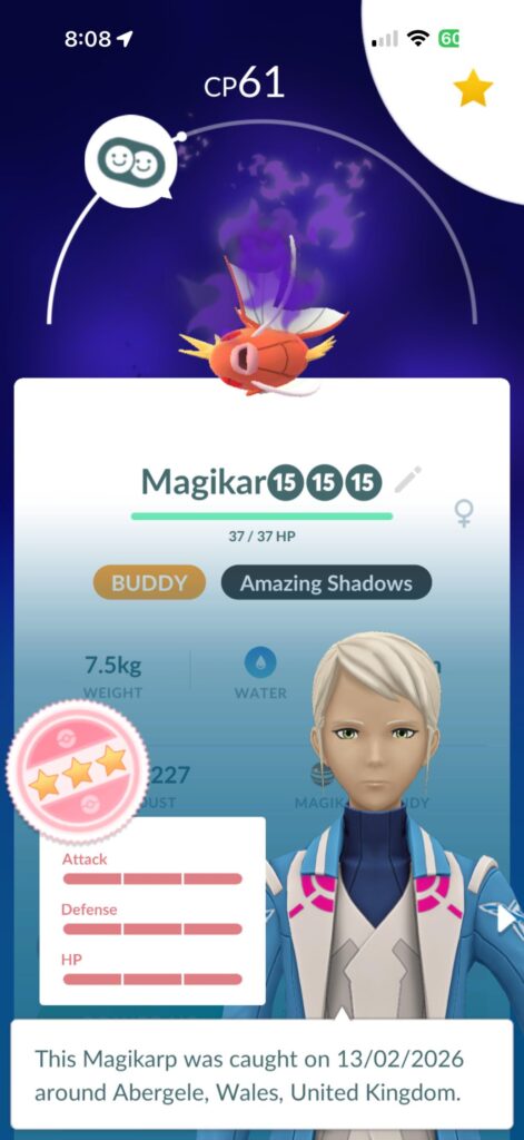 Hundo Shadow Magikarp!