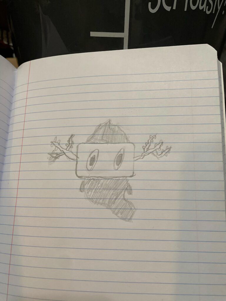 Little Phantump sketch I did lol