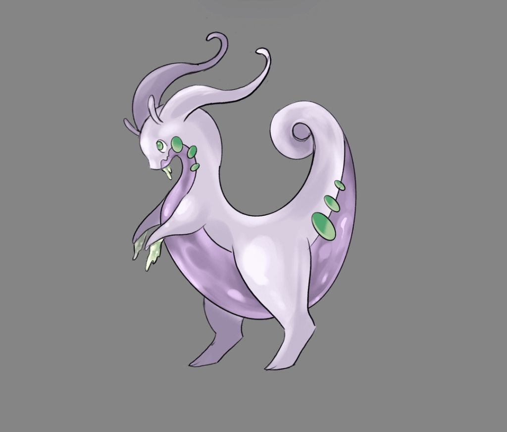 Goodra and Mega Garchomp Z redesign
