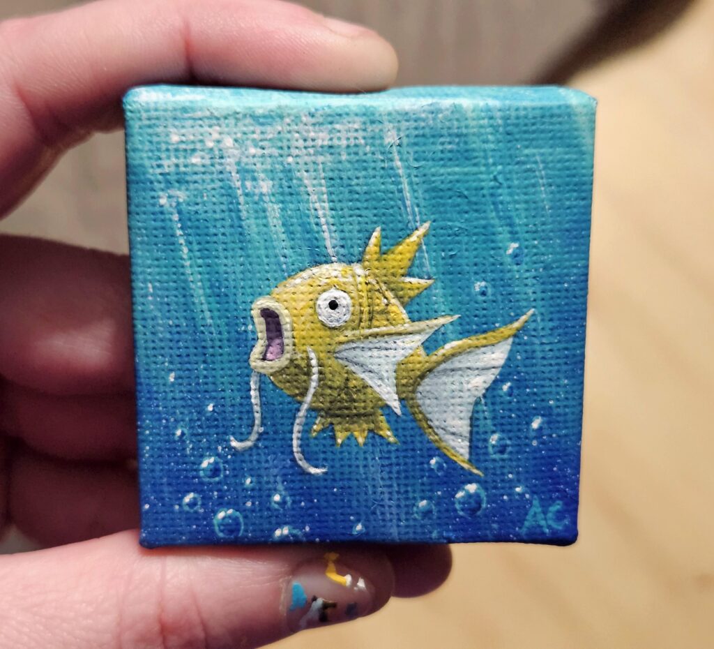 Tiny Shiny Magikarp [OC]