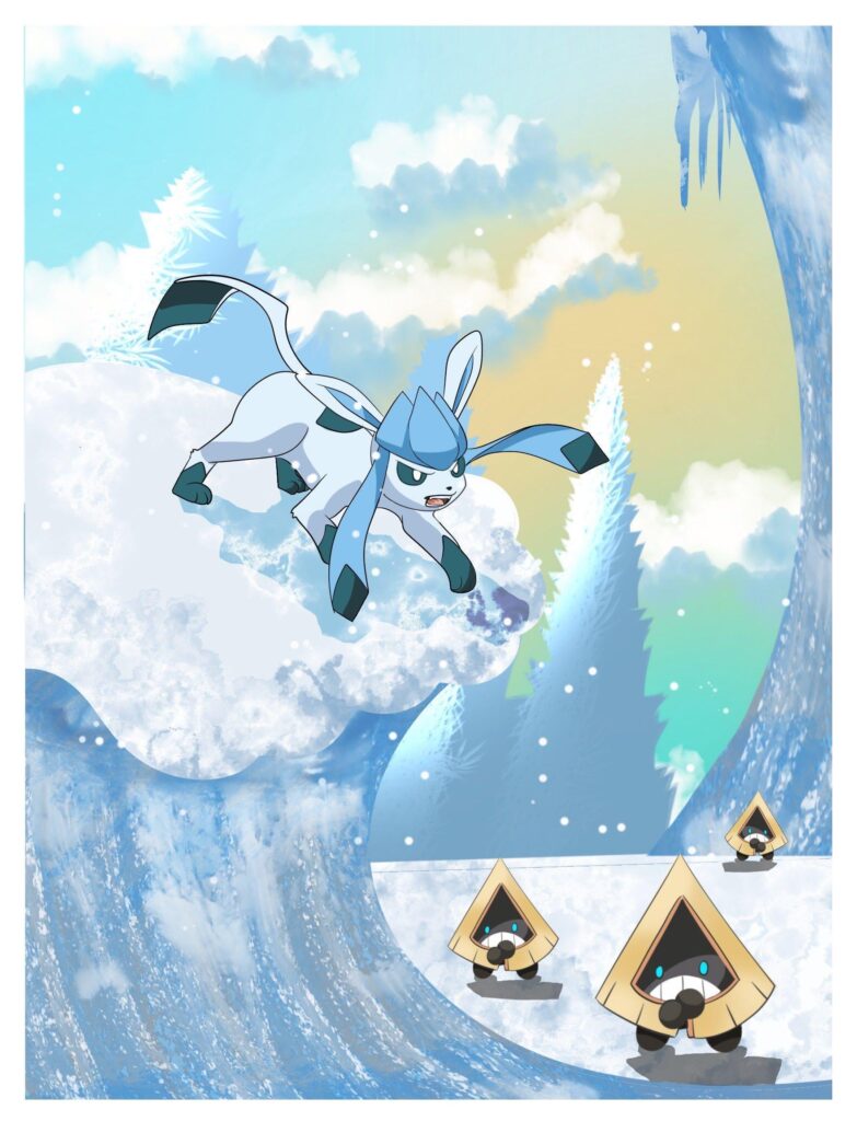 Day 4 of drawing a random pokemon to get better for the next card art contest