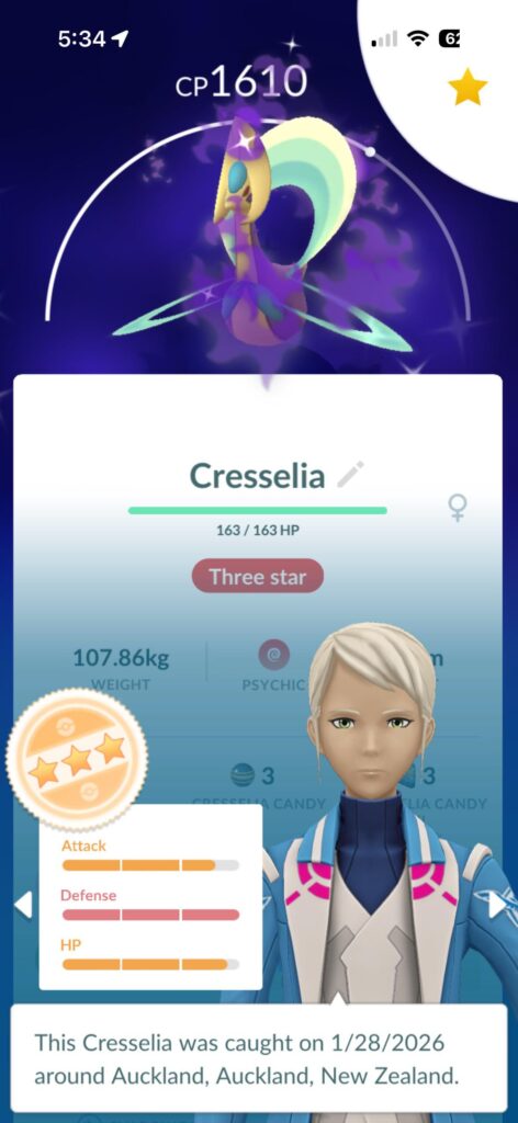 This is crazy my very first cresselia raid