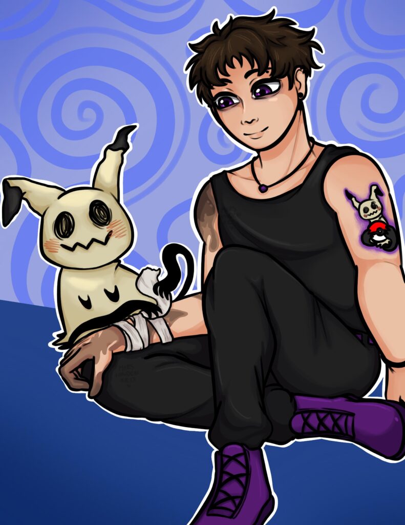 (OC) Recent pkmn commission I did