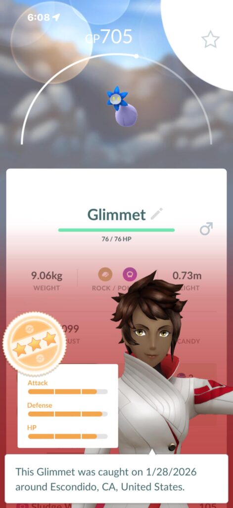 Open the app and this guy I’ve never seen before is my daily spawn