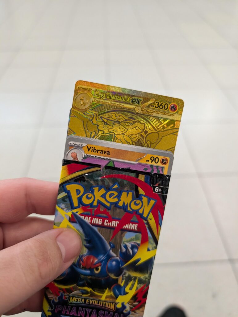Pulled this out of 3 packs at Adelaide airport.