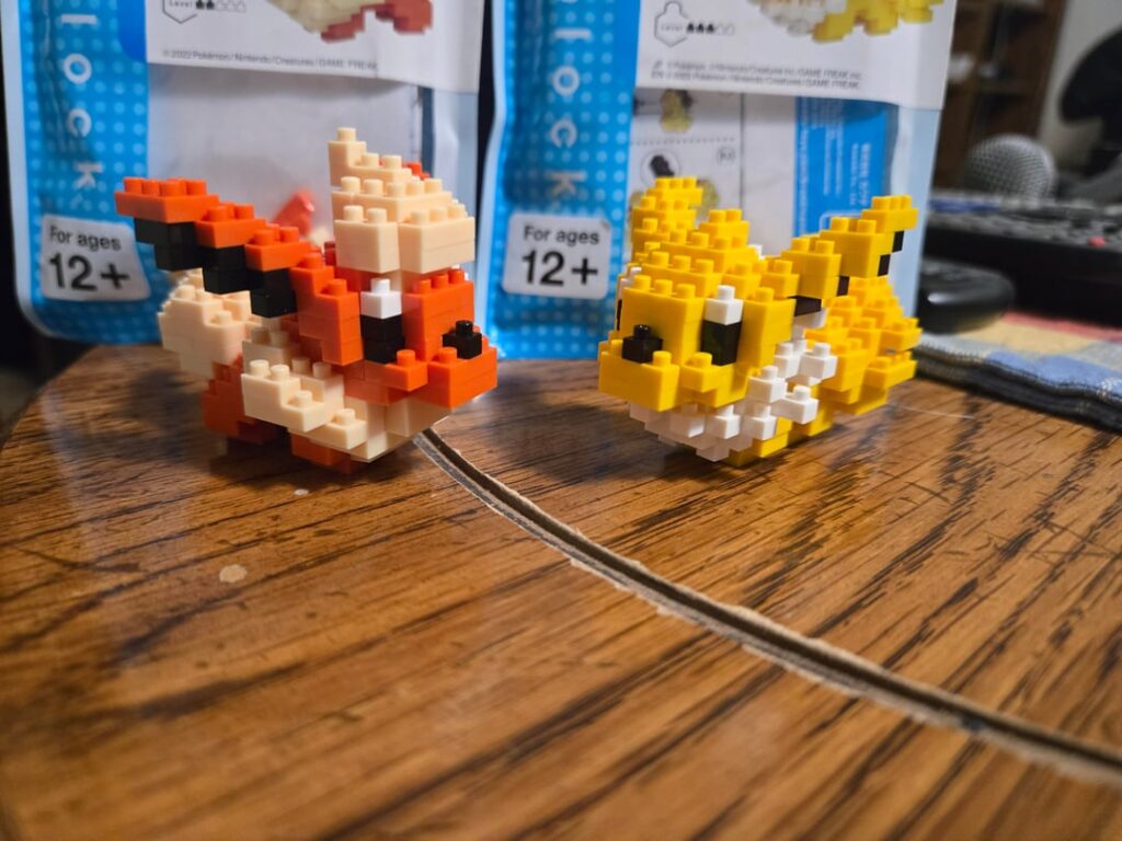Molten and Flareon