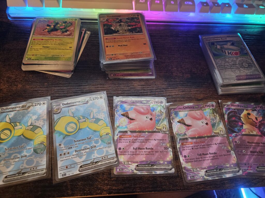 My dup cards from journey together set