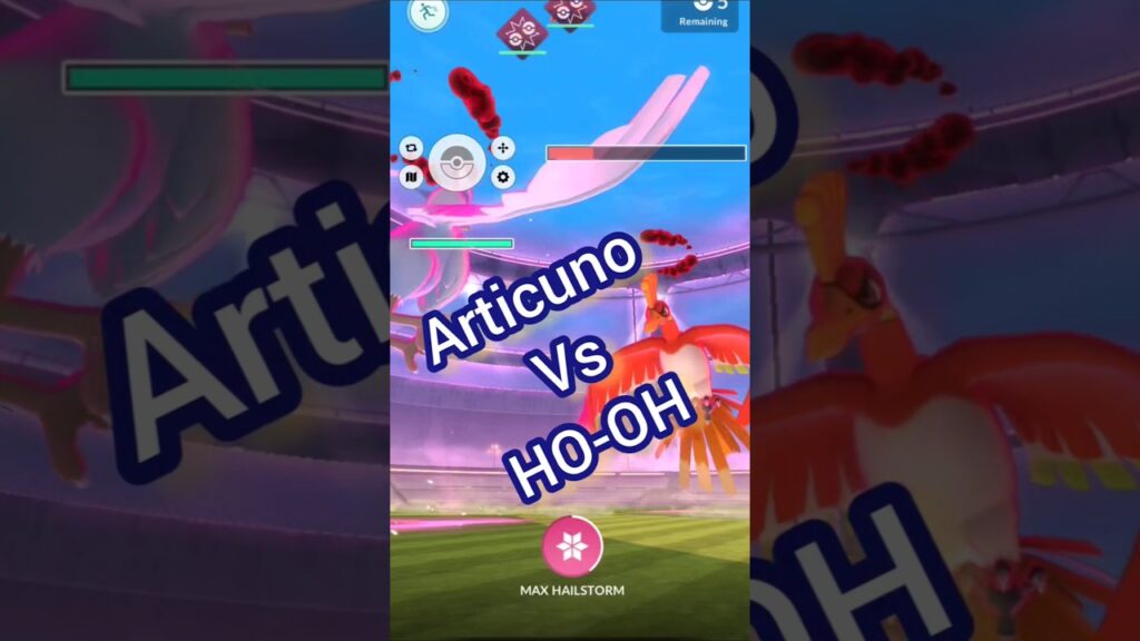 Articuno vs HO-OH POKEMON GO #pokemongofakegps #pokemongo #fakegps #HOOH #nazavictor