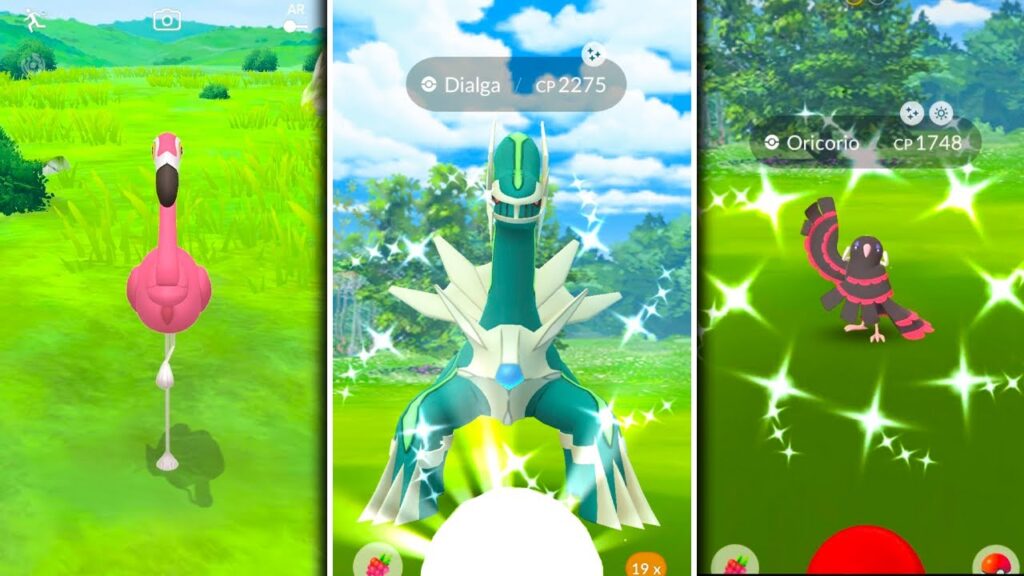 EARLY RAIDS OF DIALGA & PALKIA IN POKEMON GO! Flamigo Debut / This Week in Pokemon GO