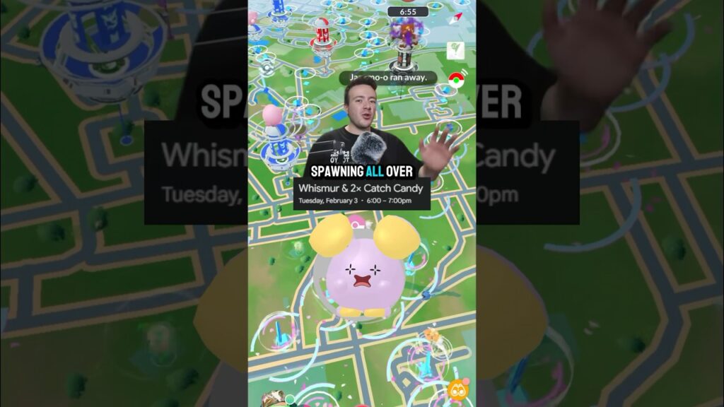 You should play Whismur Spotlight Hour in Pokemon Go