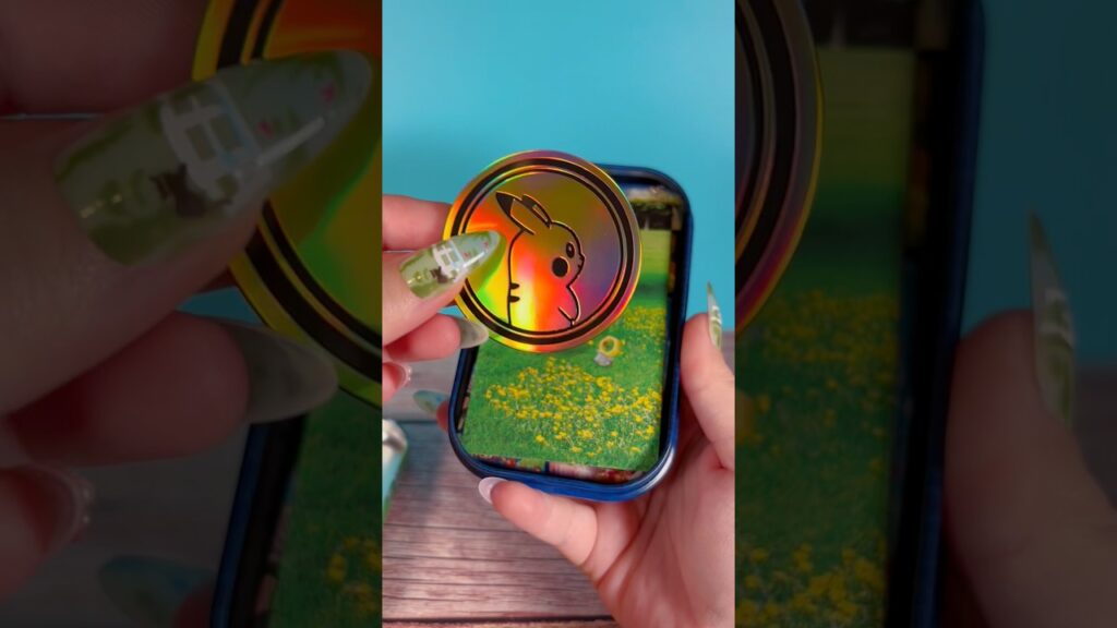 Pokemon Go Cards Pikachu Tin Booster Pack Opening