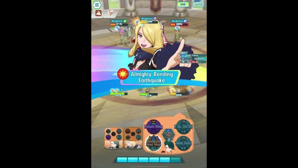 Pokemon Masters EX - Ground Towers Floor 30