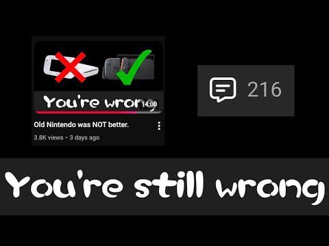 The Wii U wasn't a "bad" console, it was the blueprint for the Switch and modern Nintendo backward compatibility is trash by comparison