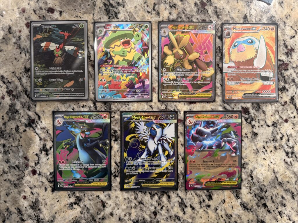 Pulls from Mega Charizard UPC!