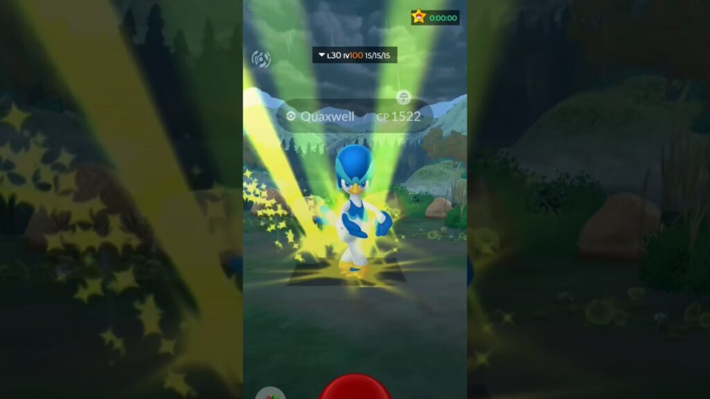 Finally Caught New 100%,IV Duck In Pokemon Go #pokemongo #viral #shorts