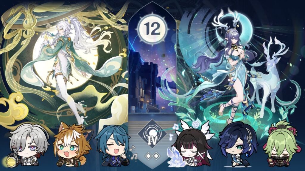 Zibai Lunar-Crystallize | Lauma Hyperbloom - Spiral Abyss (Version Luna IV)