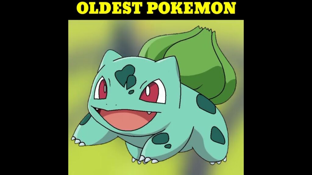Oldest Pokemon || Not Arceus || #pokemon #shorts #arceus #oldest #bulbasaur