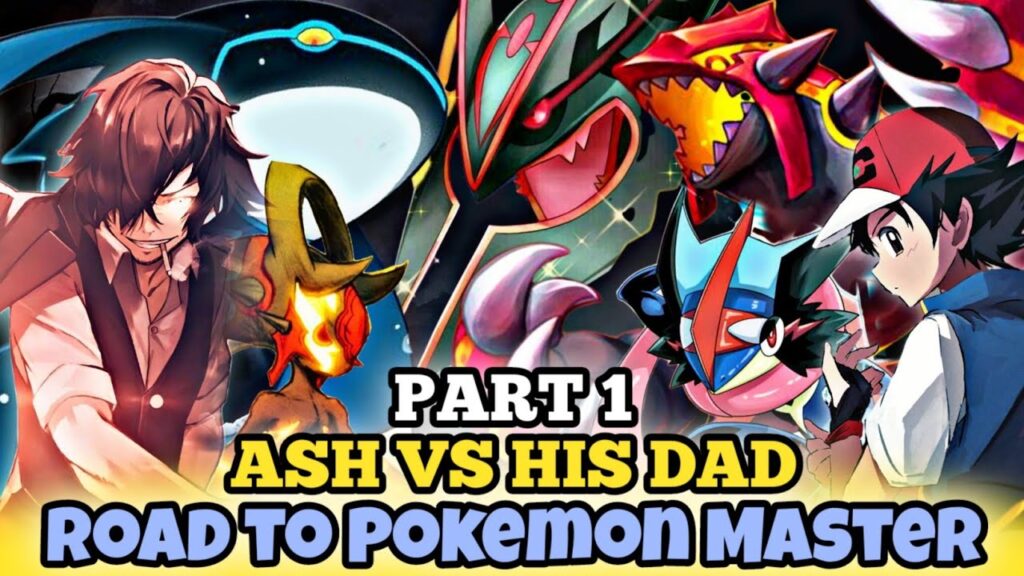 Ash vs His Father || Road to Pokemon Master || Greninja vs Charizard || Pokemon Last Episode
