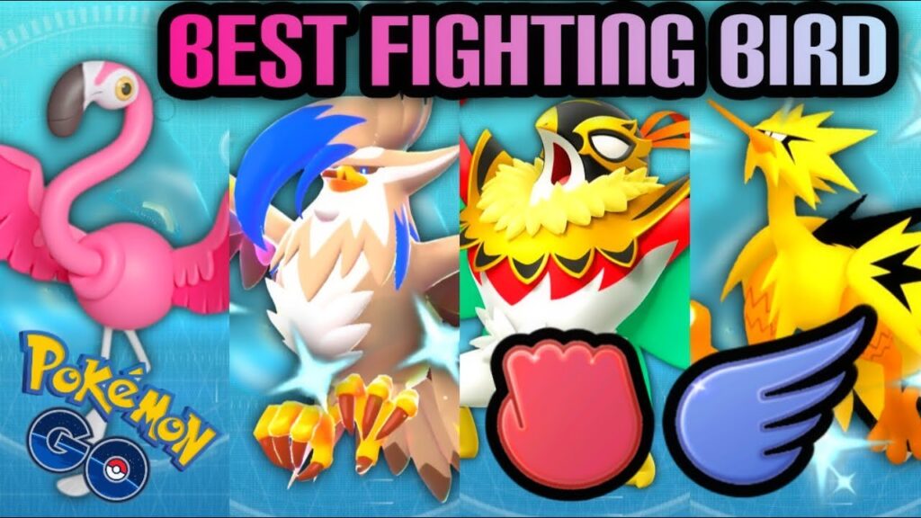 *WHAT NEW FLYING FIGHTING TYPE SHOULD YOU POWER UP* Let's compare stats chicken king in Pokemon GO