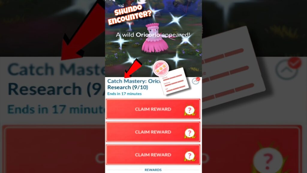 OMG! This Research Almost gives me Shundo Pokemon #pokemon #pokemongo #youtubeshorts