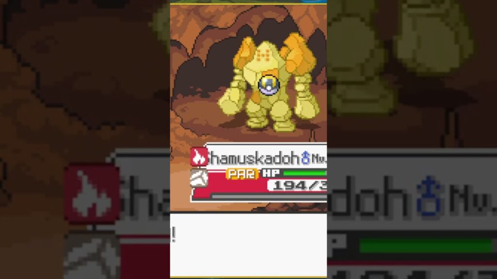 REGIROCK ATRAPADO en #pokemon #shorts