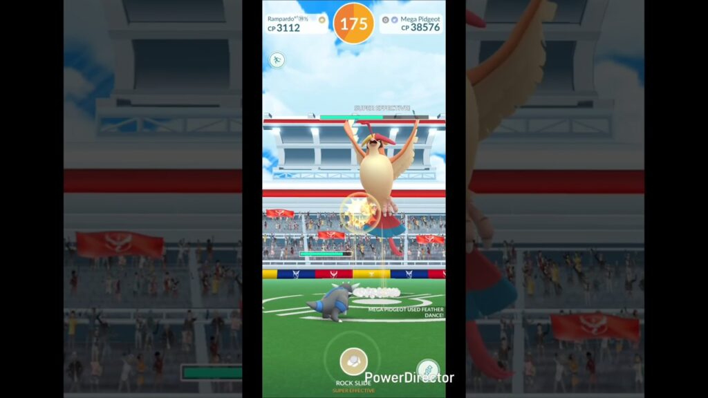 Mega Pidgeot solo in Pokemon go|no weather boost|no blade boost#pokemongo#viralshort#trending