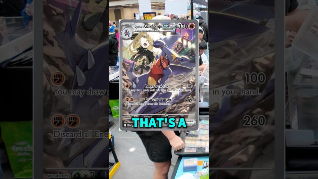 MASSIVE GARCHOMP POKEMON CARD DEAL