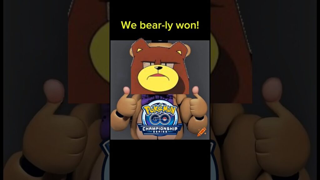 We barely won! | Ursaring Clutch | Pokemon Go 2025 Championship Series Cup