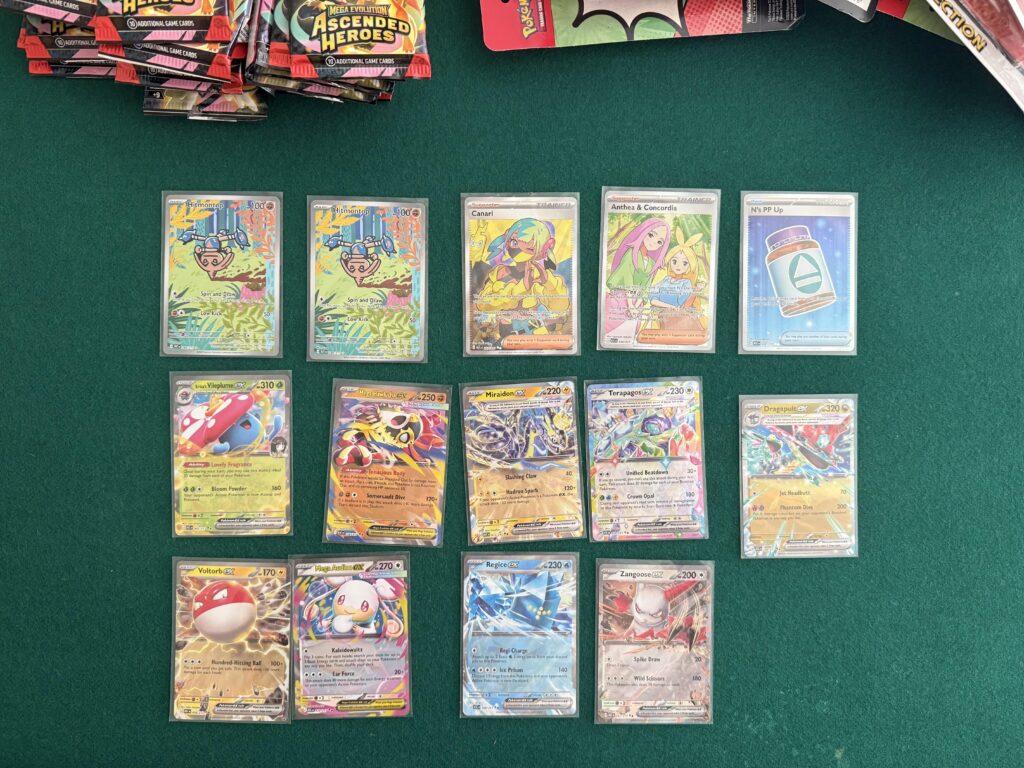 Realistic Ascended Heroes pulls from 36 packs