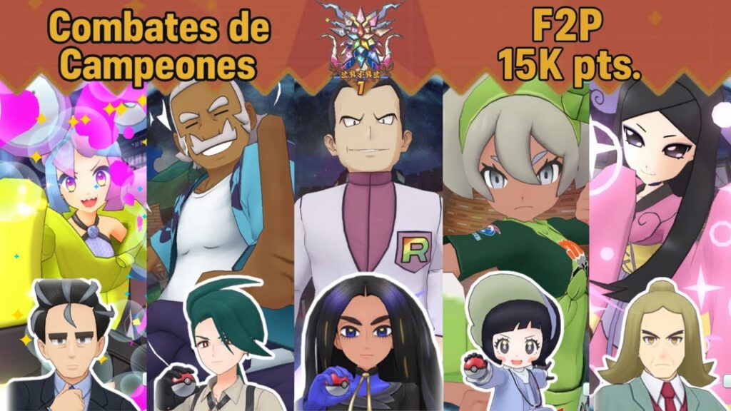 Combates de Campeones F2P Monotipo 15k pts. - Paldea Semana 284