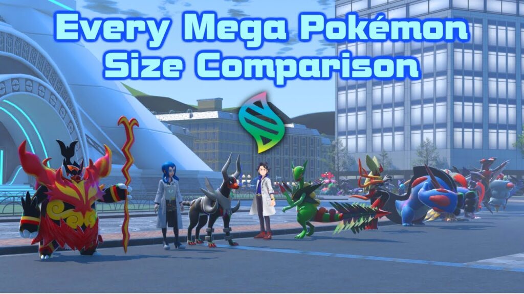 Pokemon Size Comparison - Every Mega Pokemon