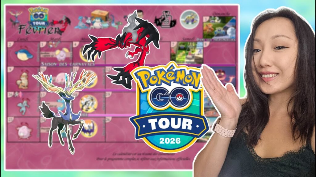 POKEMON GO en FEVRIER - Calendrier