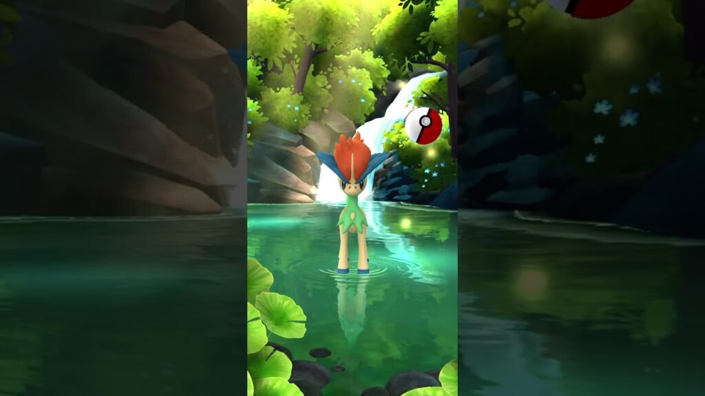 Shiny Keldeo caught in Pokemon Go #pokemon #shinypokemon #gaming #pokemongo