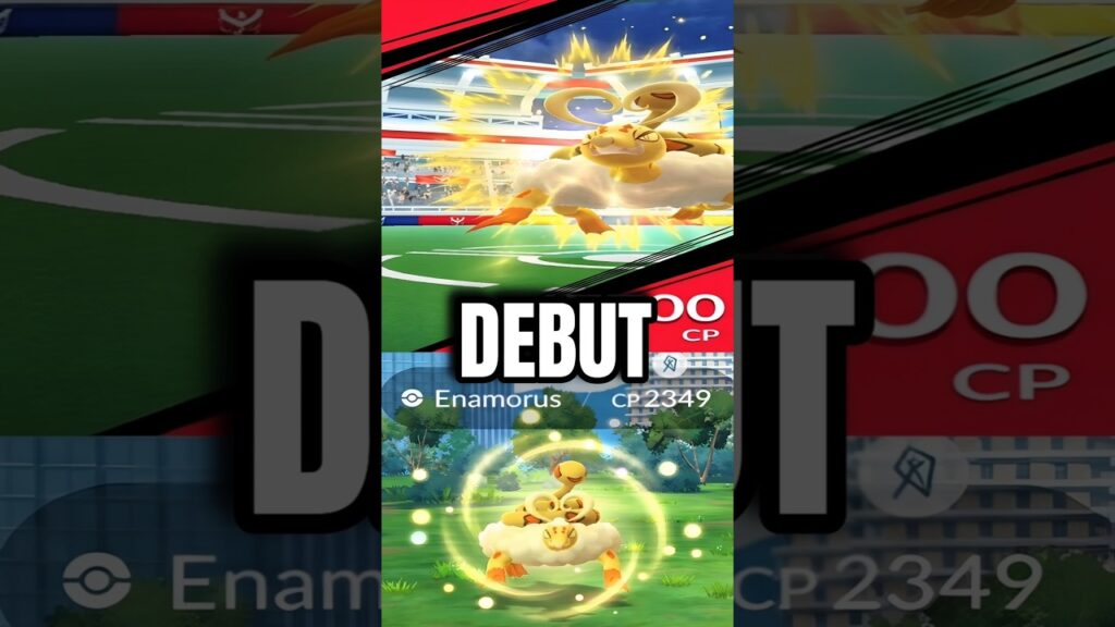 First Ever Therian form Enamorus Raid in Pokemon Go #shorts #pokemon #pokemongo