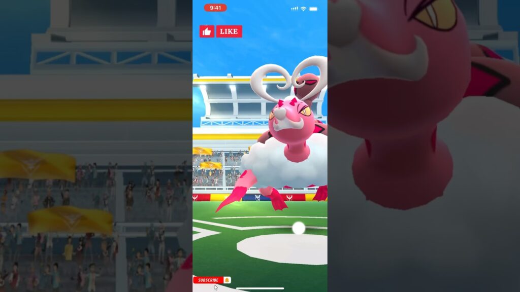 Enamorus raid day in Pokemon go #shorts