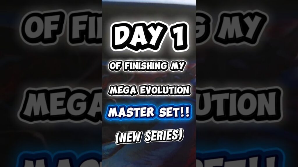 Day 1 of finishing my mega evolutions master set #pokemon #pokemonmasters #pokemonsm