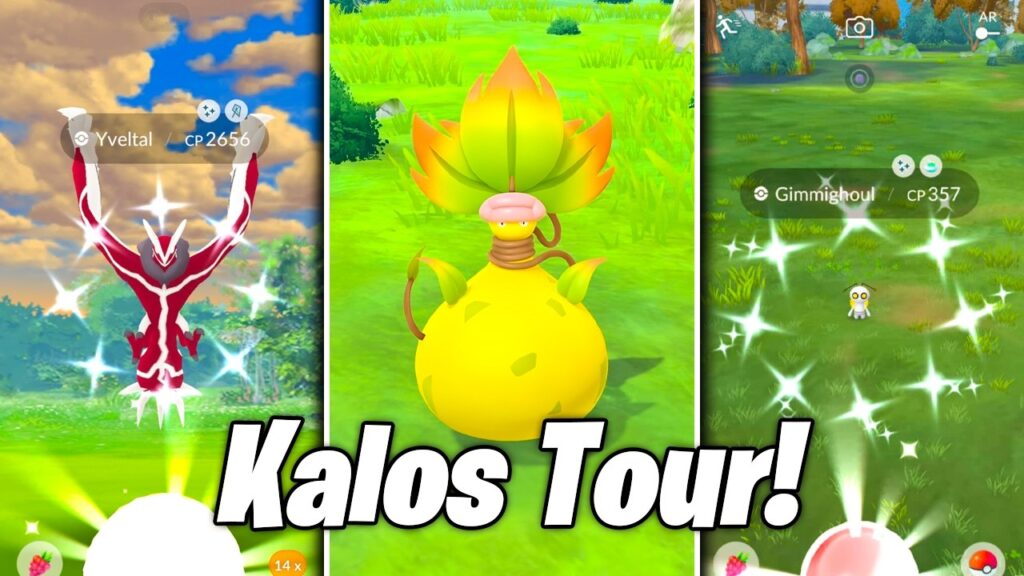 IT'S KALOS TOUR WEEK IN POKEMON GO! New Mega Raids, Shiny Gimmighoul is BACK & More!