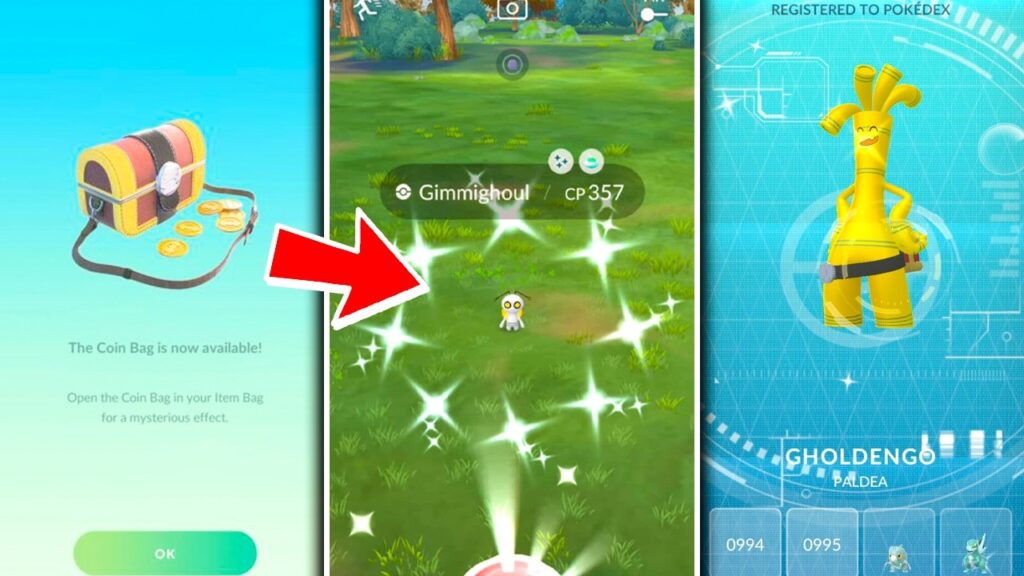HOW TO GET SHINY GIMMIGHOUL IN POKEMON GO 2026! Get The Coin Bag Item / Lunar New Year Event