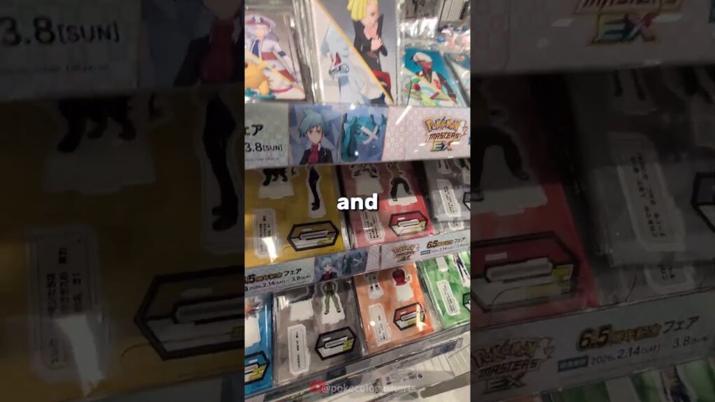 Pokemon Masters Fair at Animate in Japan #pokemon #pokemonmasters #pokemonshorts #shorts #nintendo