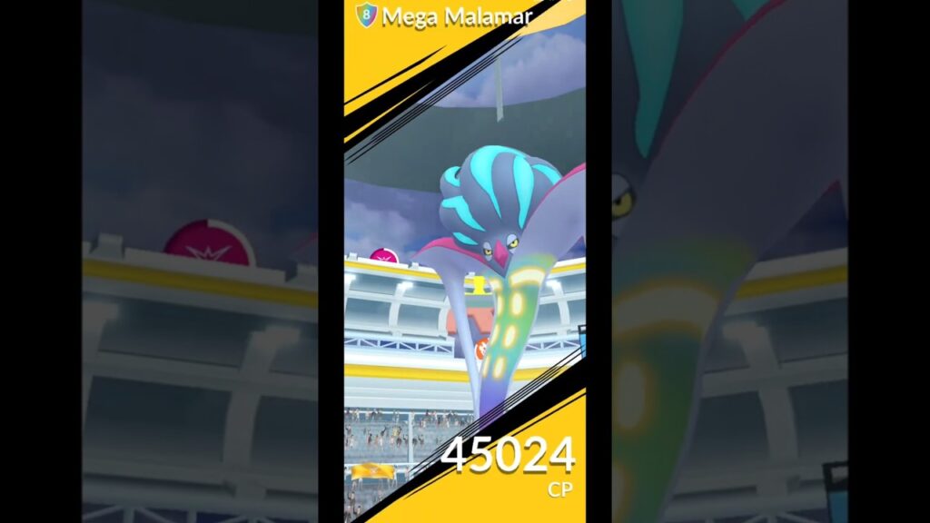 First Ever Mega Malamar in Pokemon Go #megamalamar #megavictreebel #pokemongo #firstever #shiny #omg