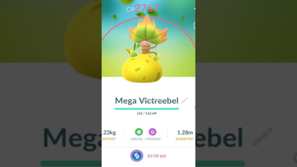 Got *NEW* MEGA VICTREEBEL in Pokemon GO.