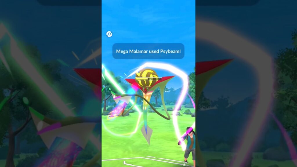 Shiny mega malabar vs shiny mega diancie pokemon go #theleader #pokemon #pokemongoshorts